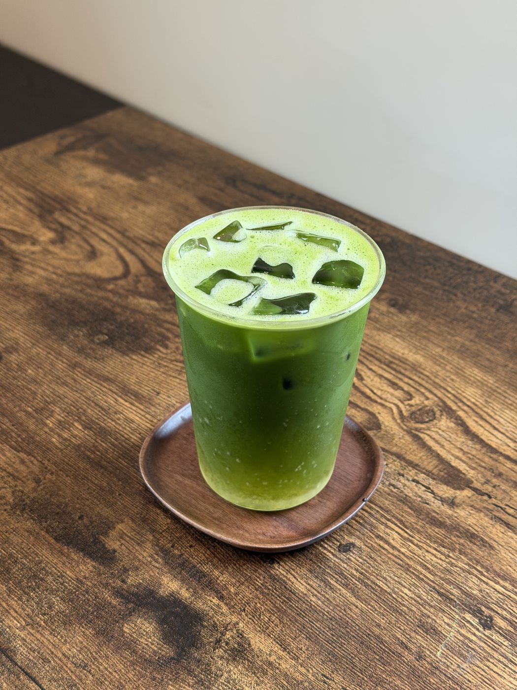 cold whisk matcha at kin espresso
