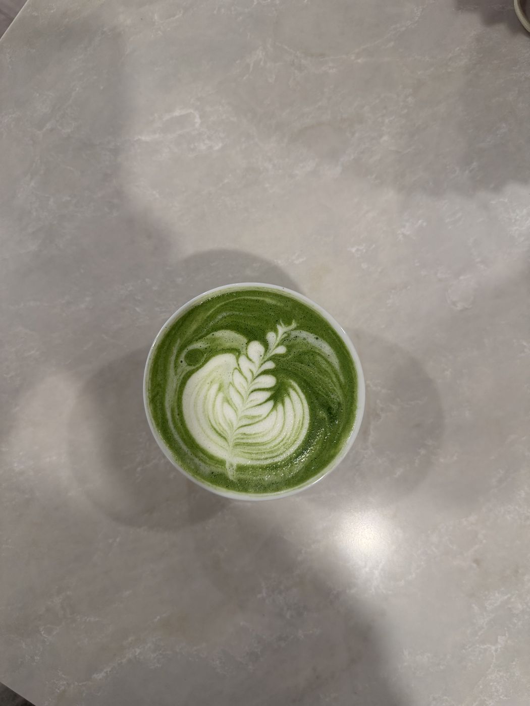 matcha latte — another look